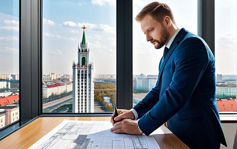 제품디자인에서의 문제 해결 워크숍 - **
"A professional architect, fully clothed in a stylish yet modest business suit, reviewing bluepr...