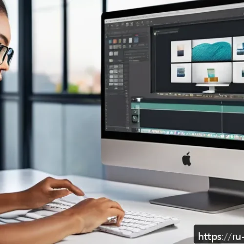 Home 17 제품디자인에서 요구되는 필수 소프트웨어 - A modern digital workspace showcasing a 3D modeling software interface on a sleek widescreen monitor...